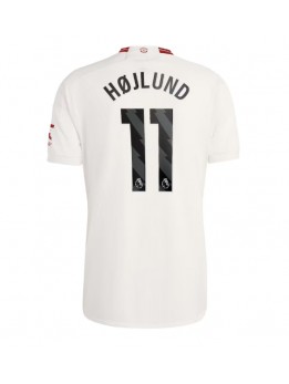 Billige Manchester United Rasmus Hojlund #11 Tredjedrakt 2023-24 Kortermet
